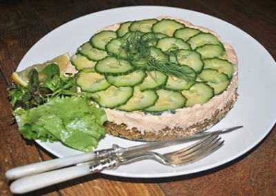 Smoked Salmon Cheesecake