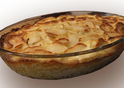 Smoked Salmon Dauphinoise