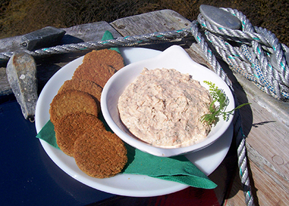 Smoked salmon pate