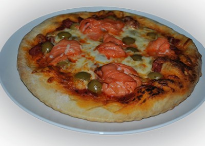 Smoked Salmon Pizza